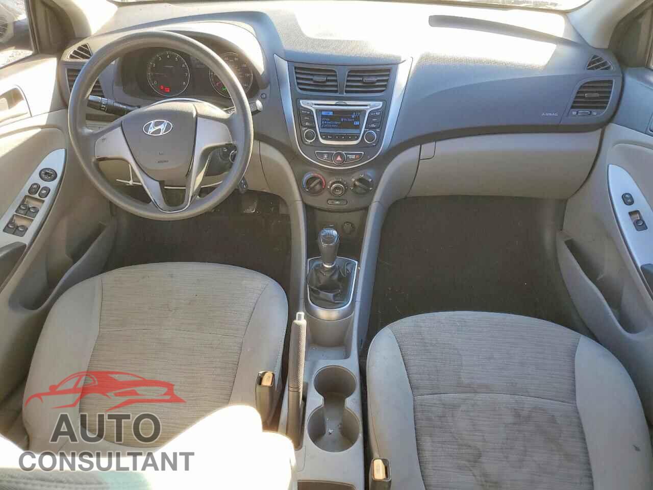 HYUNDAI ACCENT 2015 - KMHCT5AEXFU232209