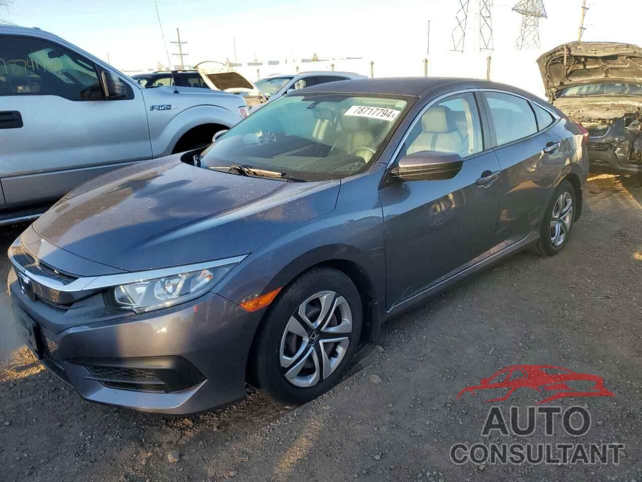 HONDA CIVIC 2017 - 19XFC2F59HE081096
