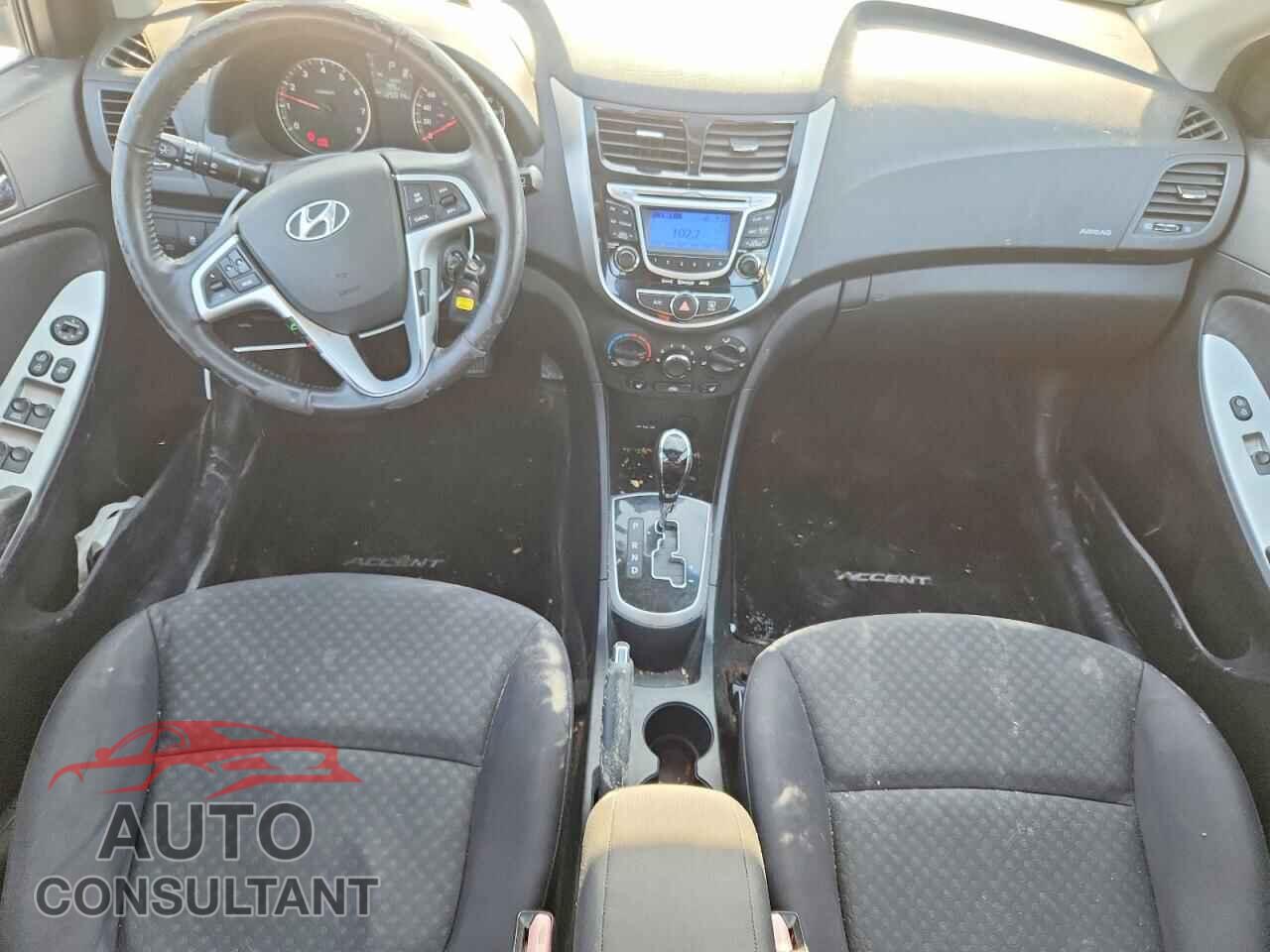 HYUNDAI ACCENT 2012 - KMHCU5AE0CU033713