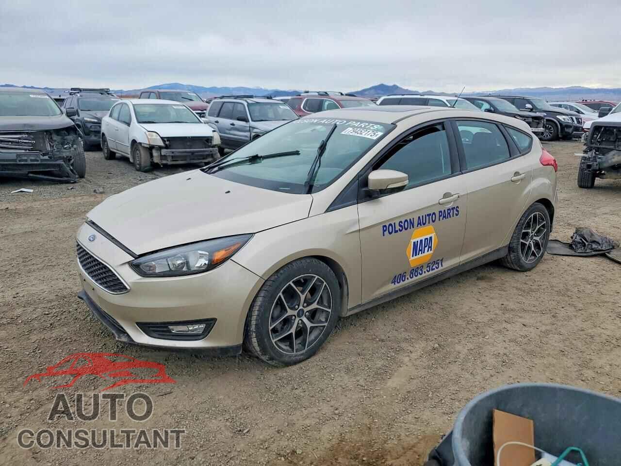 FORD FOCUS 2017 - 1FADP3M29HL258589