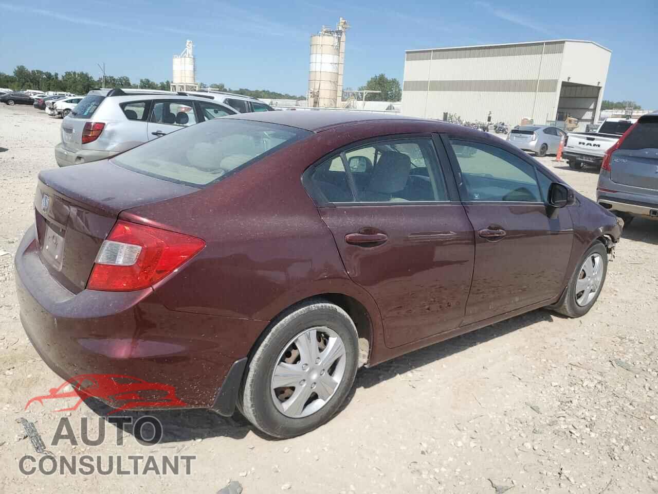 HONDA CIVIC 2012 - JHMFB2F52CS003606