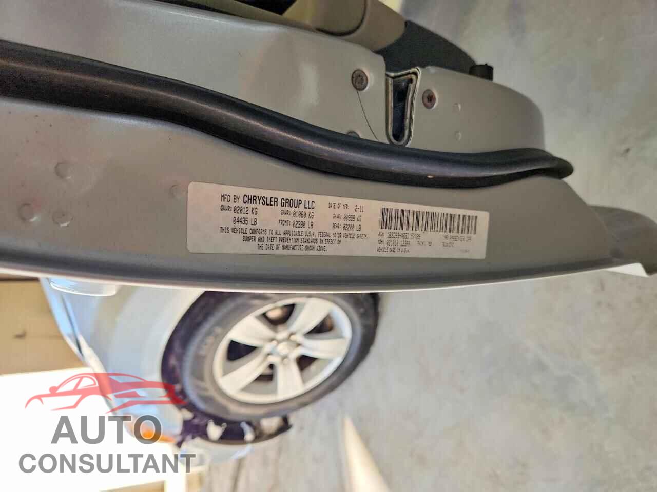 DODGE CALIBER 2011 - 1B3CB3HA6BD157728
