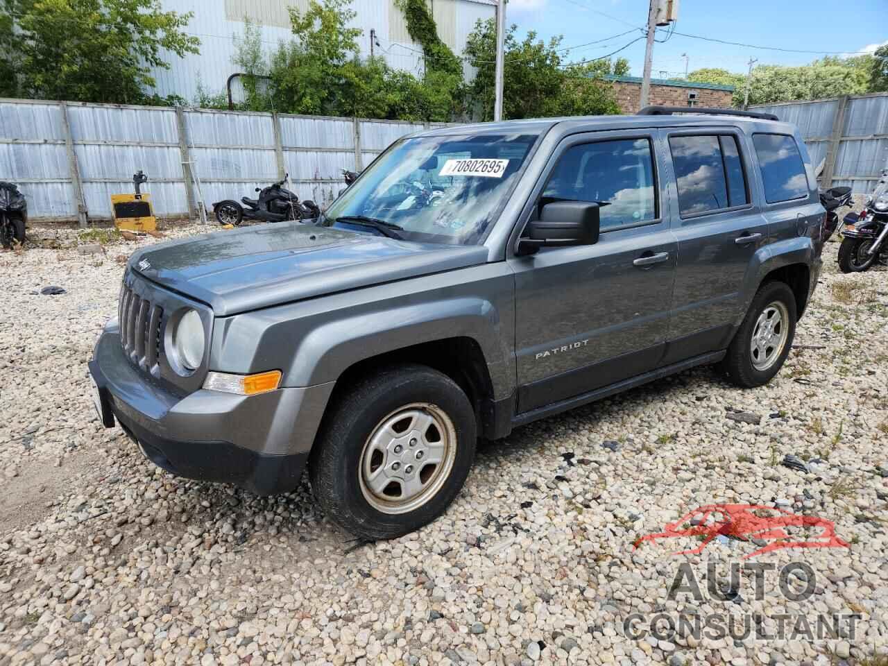 JEEP PATRIOT 2013 - 1C4NJPBA5DD272799
