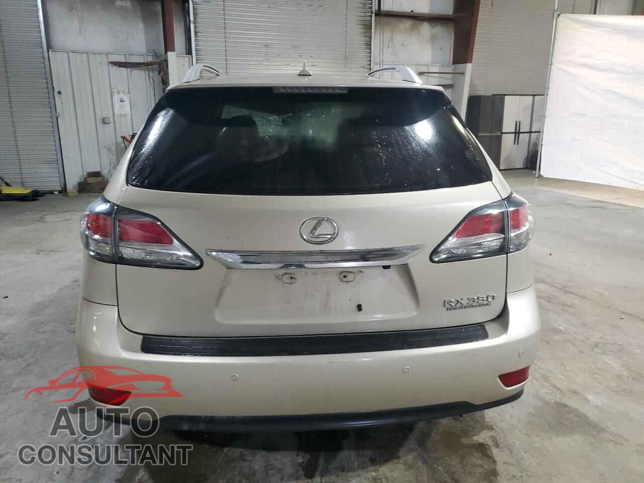 LEXUS RX350 2013 - 2T2BK1BA2DC185934