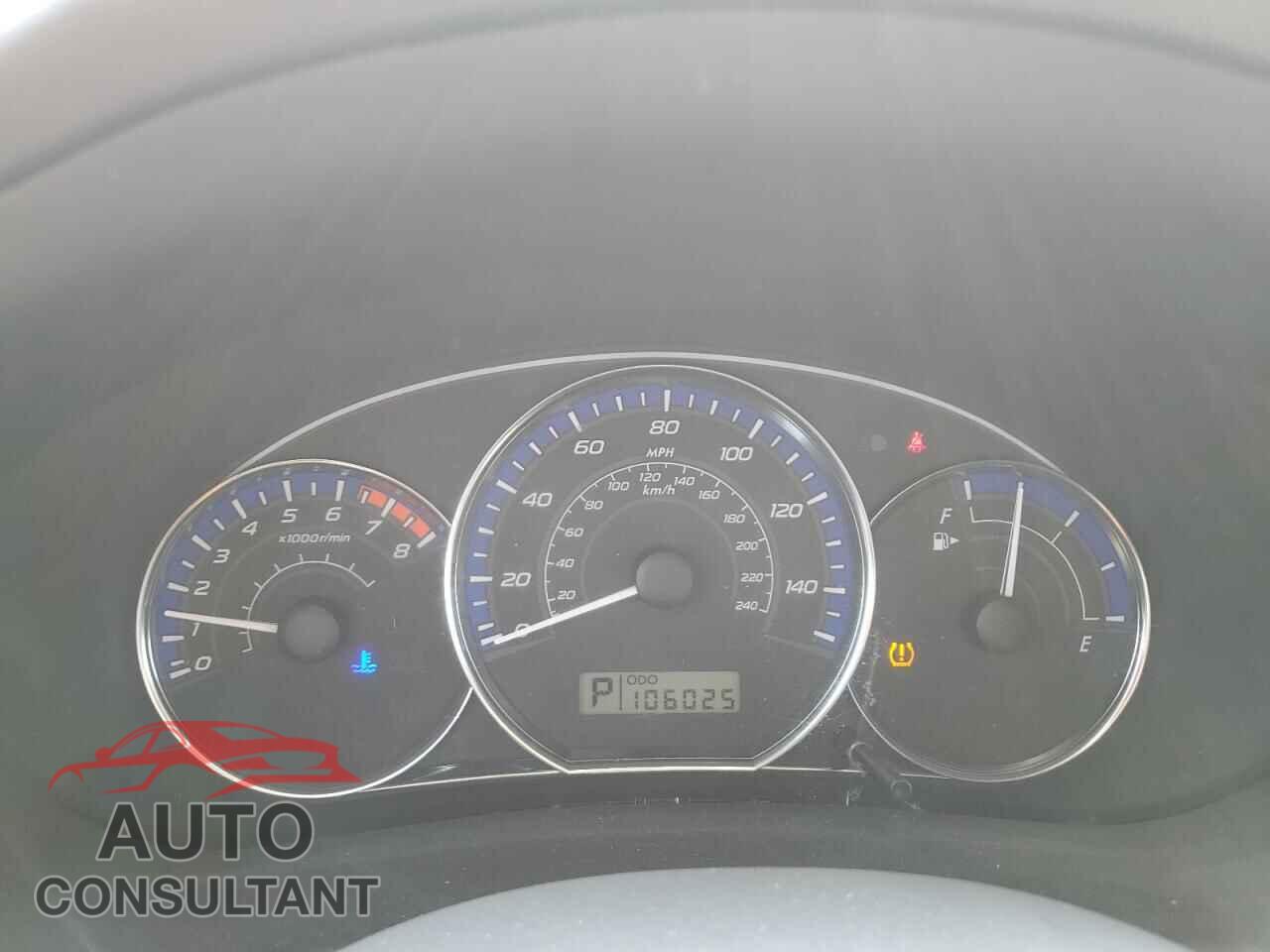 SUBARU FORESTER 2012 - JF2SHBAC7CH422747