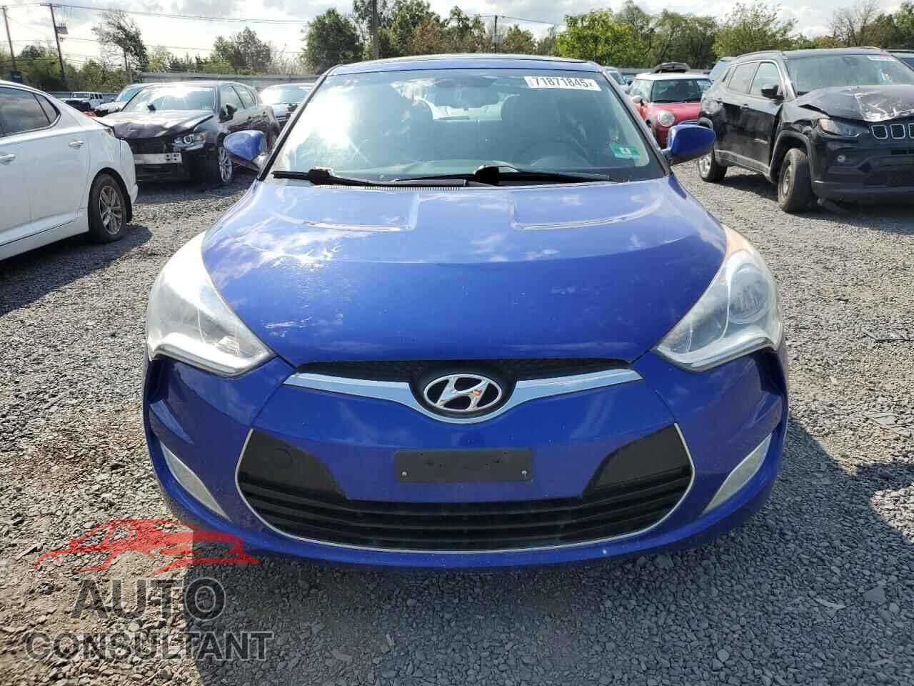 HYUNDAI VELOSTER 2012 - KMHTC6AD6CU020755