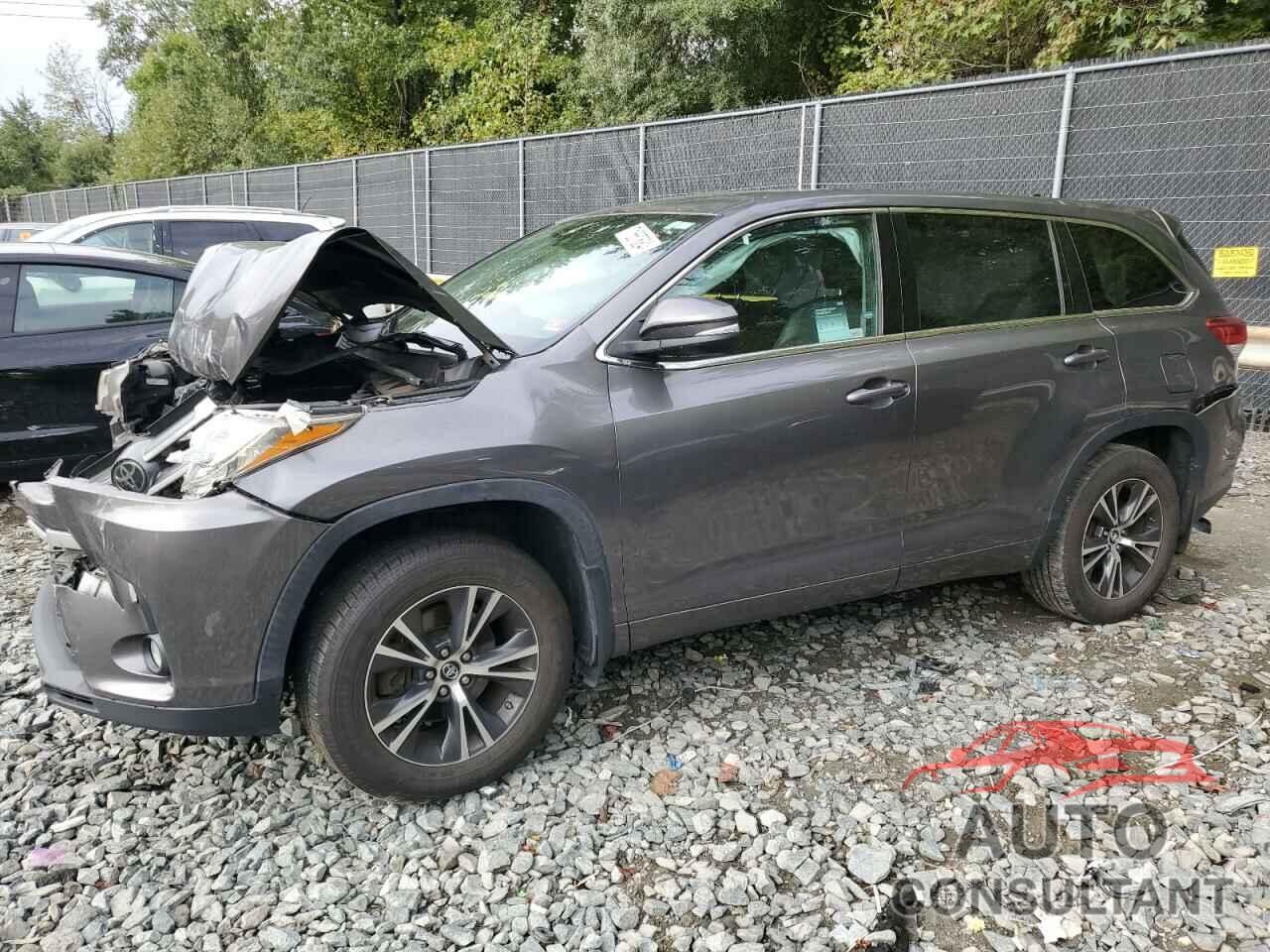 TOYOTA HIGHLANDER 2018 - 5TDBZRFH8JS893324