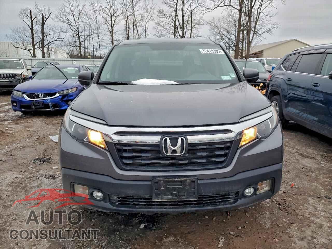 HONDA RIDGELINE 2017 - 5FPYK3F45HB036702