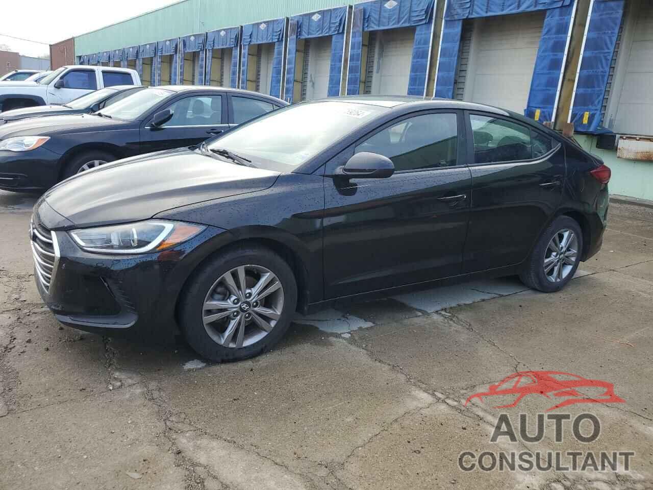 HYUNDAI ELANTRA 2018 - KMHD84LF7JU489424