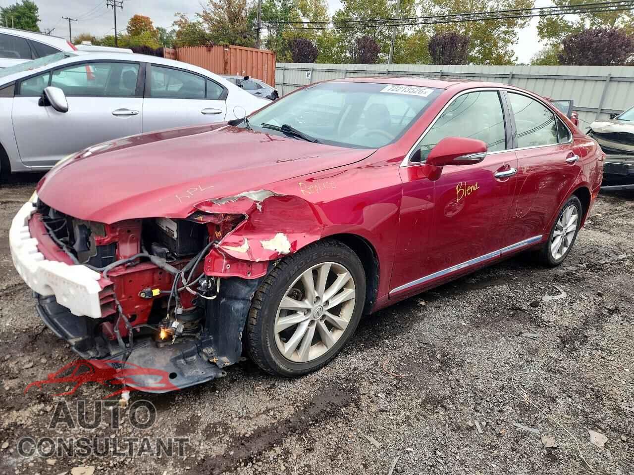 LEXUS ES350 2010 - JTHBK1EG5A2392072