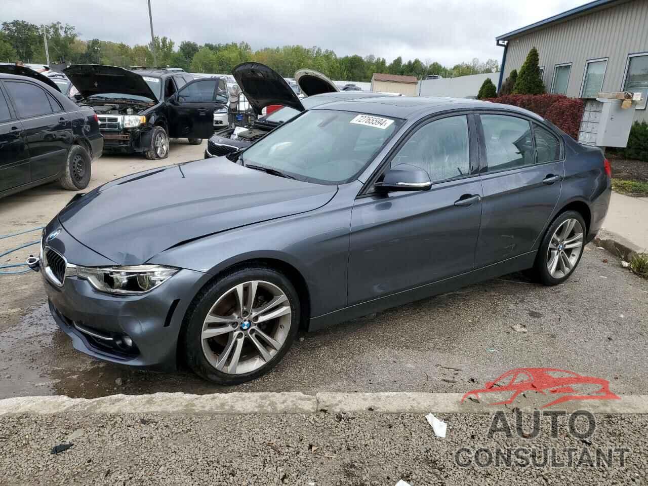 BMW 3 SERIES 2016 - WBA8E3G56GNU38569