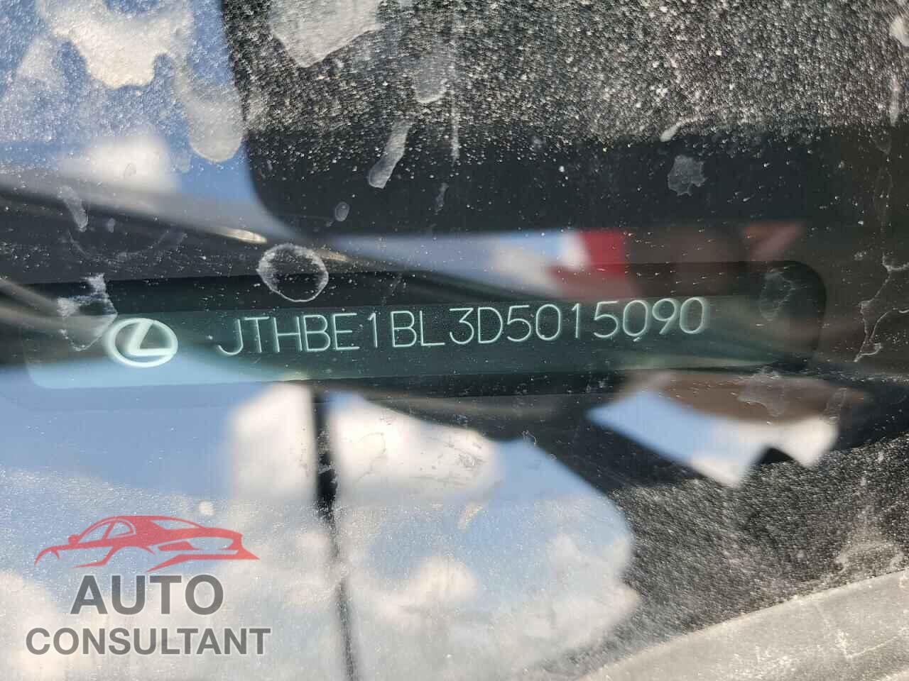 LEXUS GS350 2013 - JTHBE1BL3D5015090