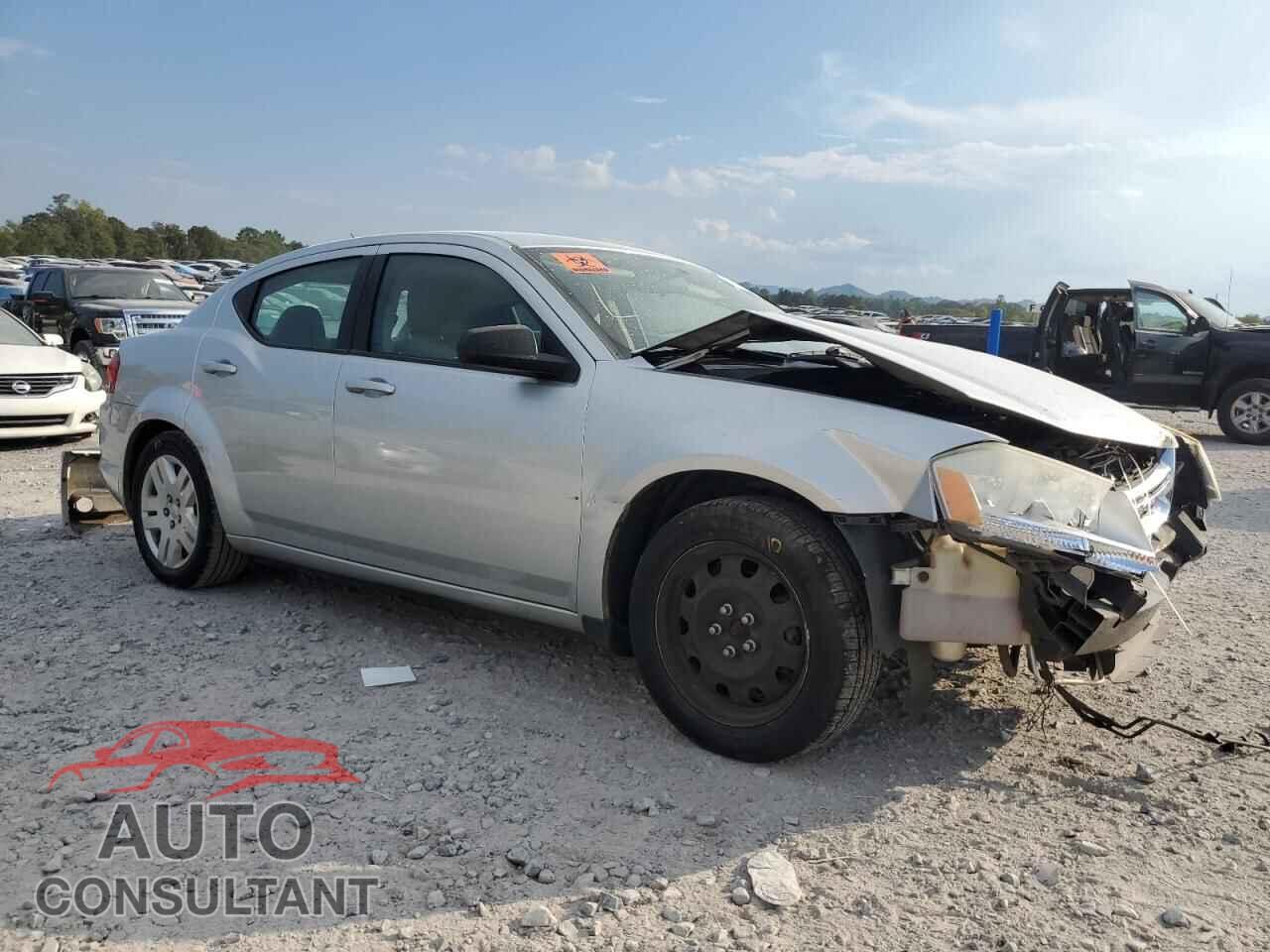 DODGE AVENGER 2012 - 1C3CDZAB1CN211984