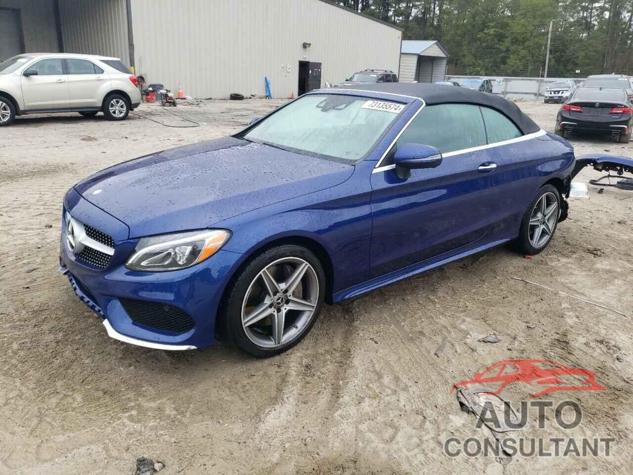 MERCEDES-BENZ C-CLASS 2017 - WDDWK4KB3HF507256