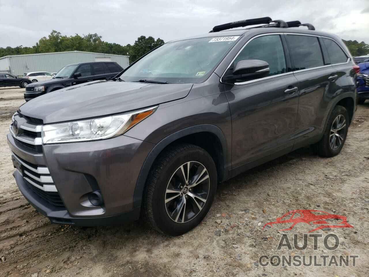 TOYOTA HIGHLANDER 2019 - 5TDZARFH7KS049069