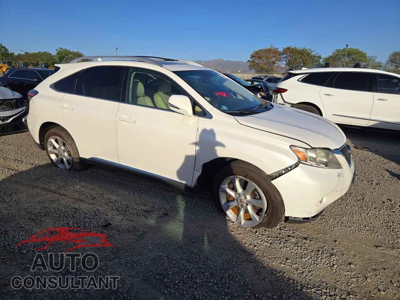 LEXUS RX350 2012 - 2T2ZK1BAXCC081768