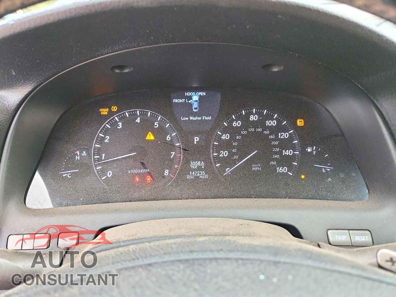 LEXUS LS460 2012 - JTHBL5EF2C5111116