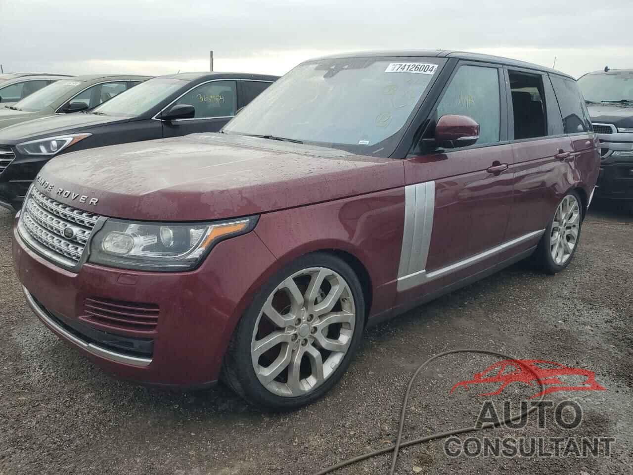 LAND ROVER RANGEROVER 2017 - SALGS2FV5HA349788