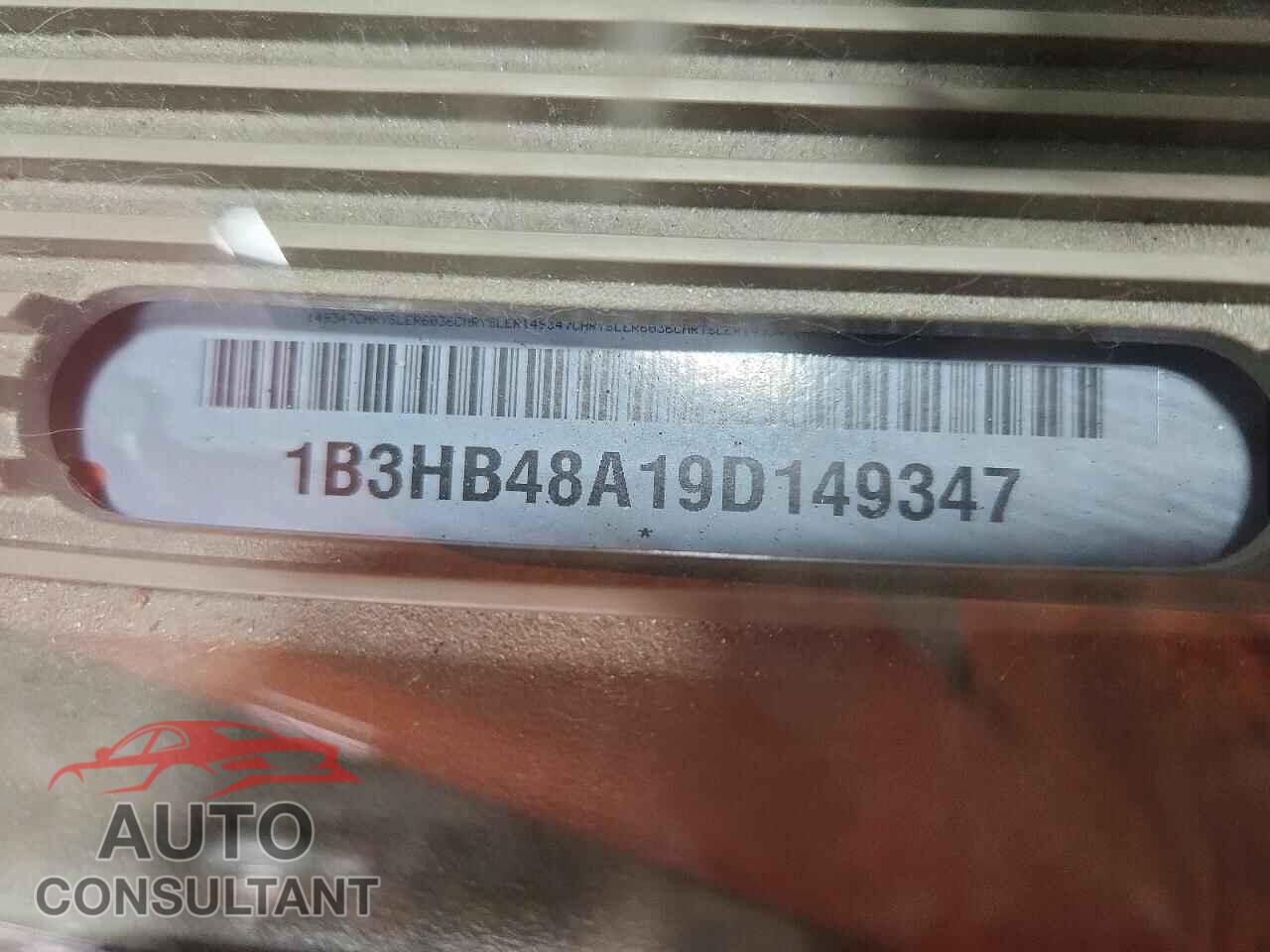 DODGE CALIBER 2009 - 1B3HB48A19D149347