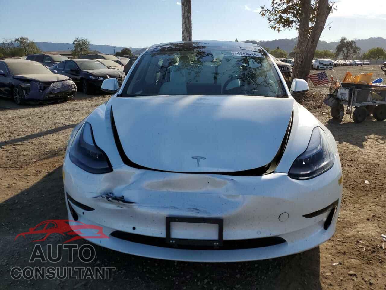 TESLA MODEL 3 2022 - 5YJ3E1EB4NF155416