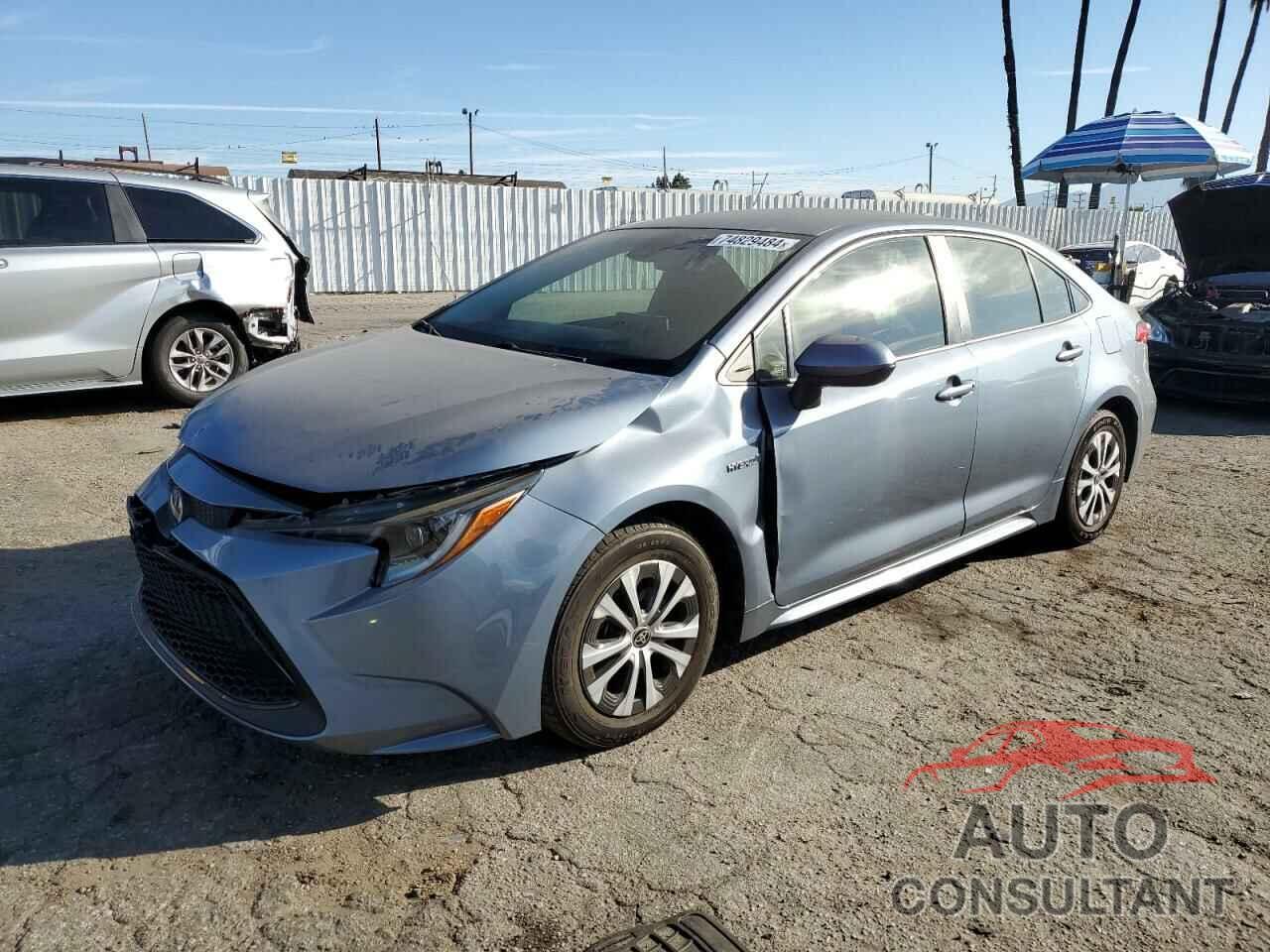 TOYOTA COROLLA 2021 - JTDEAMDE4MJ027797