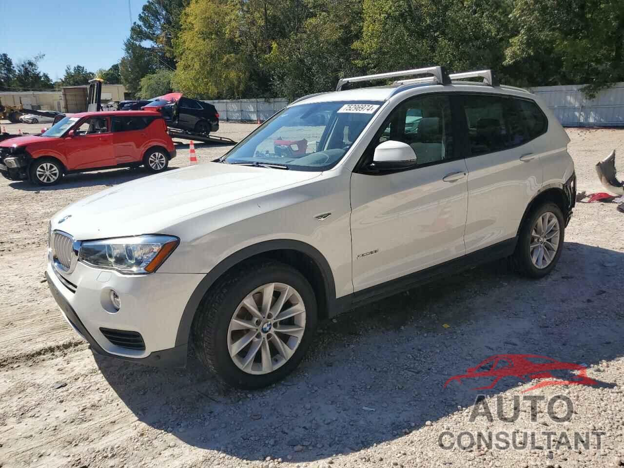 BMW X3 2017 - 5UXWX9C34H0T24885