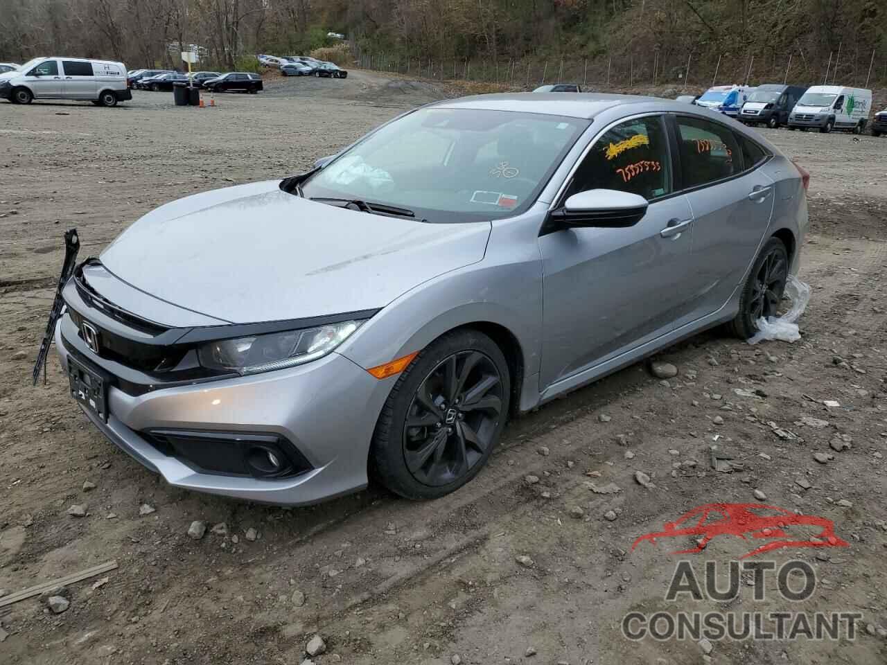 HONDA CIVIC 2019 - 19XFC2F86KE201597