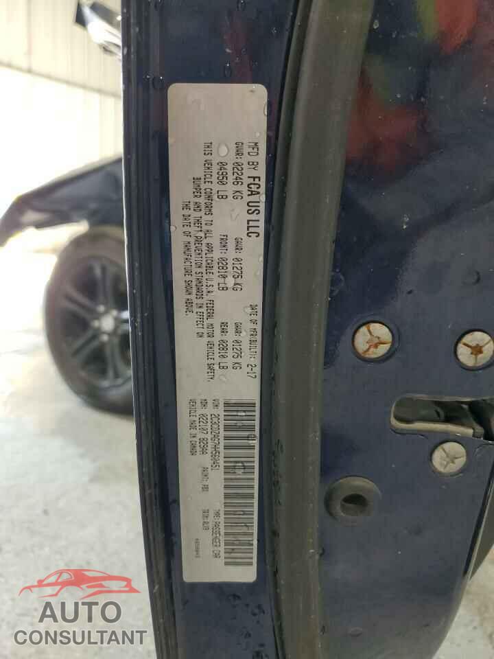 DODGE CHALLENGER 2017 - 2C3CDZAG7HH560451