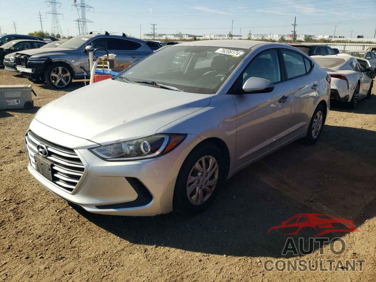 HYUNDAI ELANTRA 2017 - 5NPD74LF5HH104440