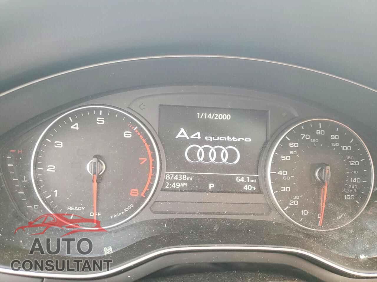 AUDI A4 2017 - WAUENAF40HN016072
