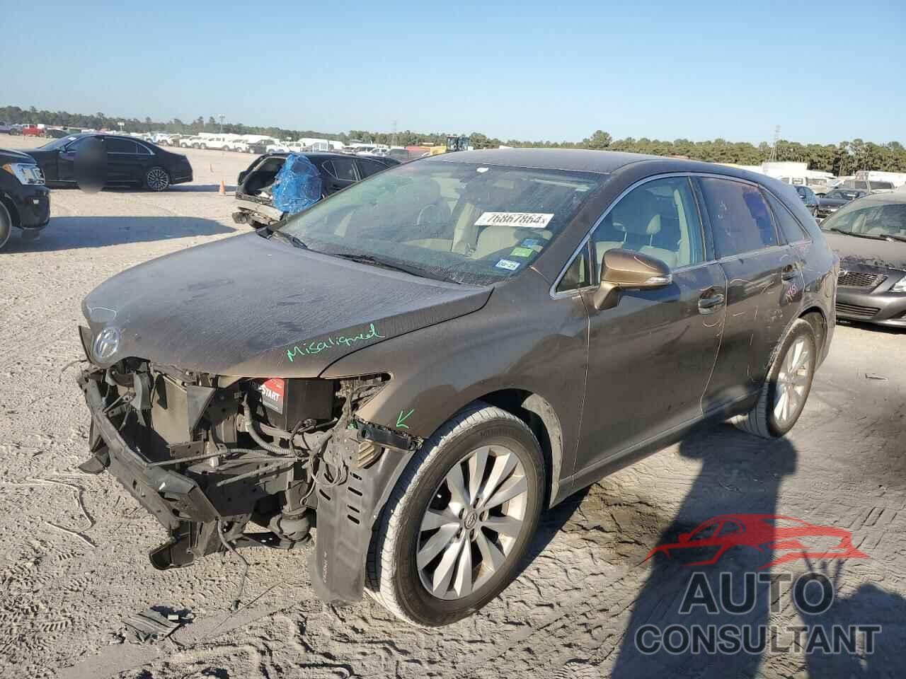 TOYOTA VENZA 2013 - 4T3ZA3BB1DU077210