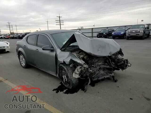 DODGE AVENGER 2012 - 1C3CDZABXCN110829