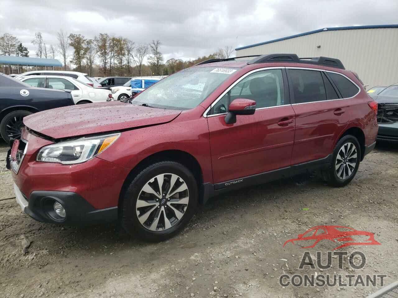 SUBARU OUTBACK 2017 - 4S4BSANC5H3340164