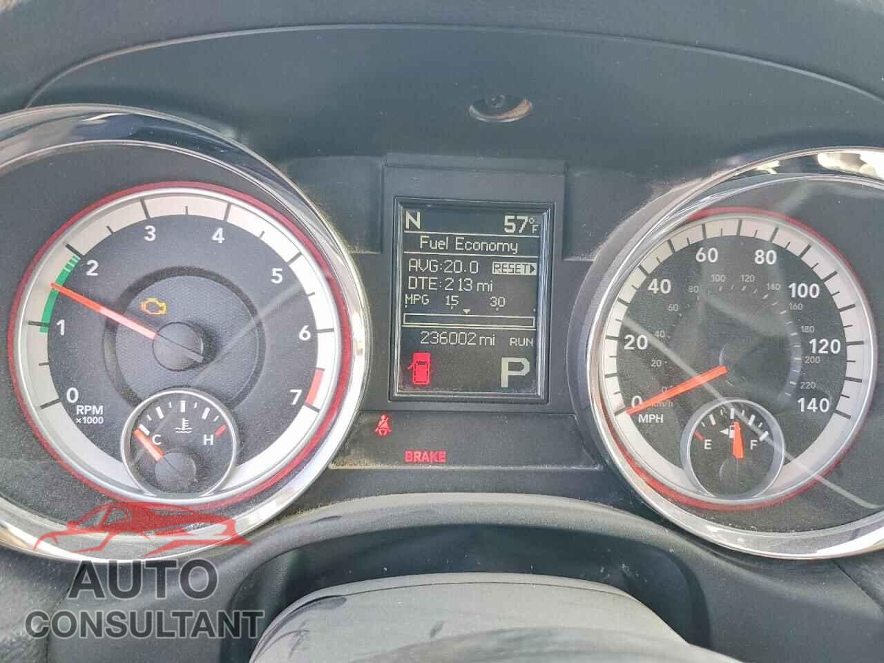 DODGE DURANGO 2011 - 1D4RE4GG4BC638419