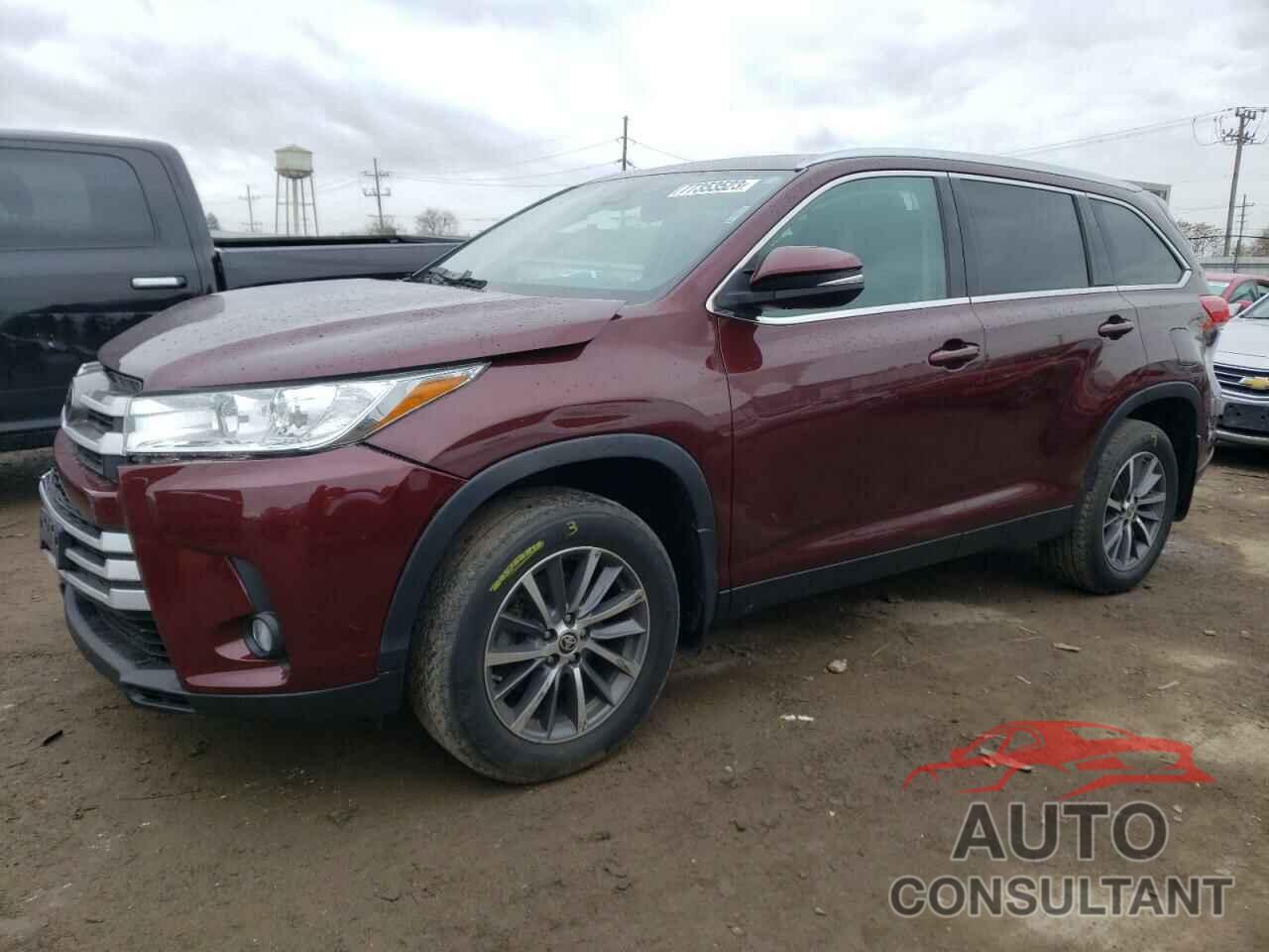 TOYOTA HIGHLANDER 2019 - 5TDJZRFH3KS746809