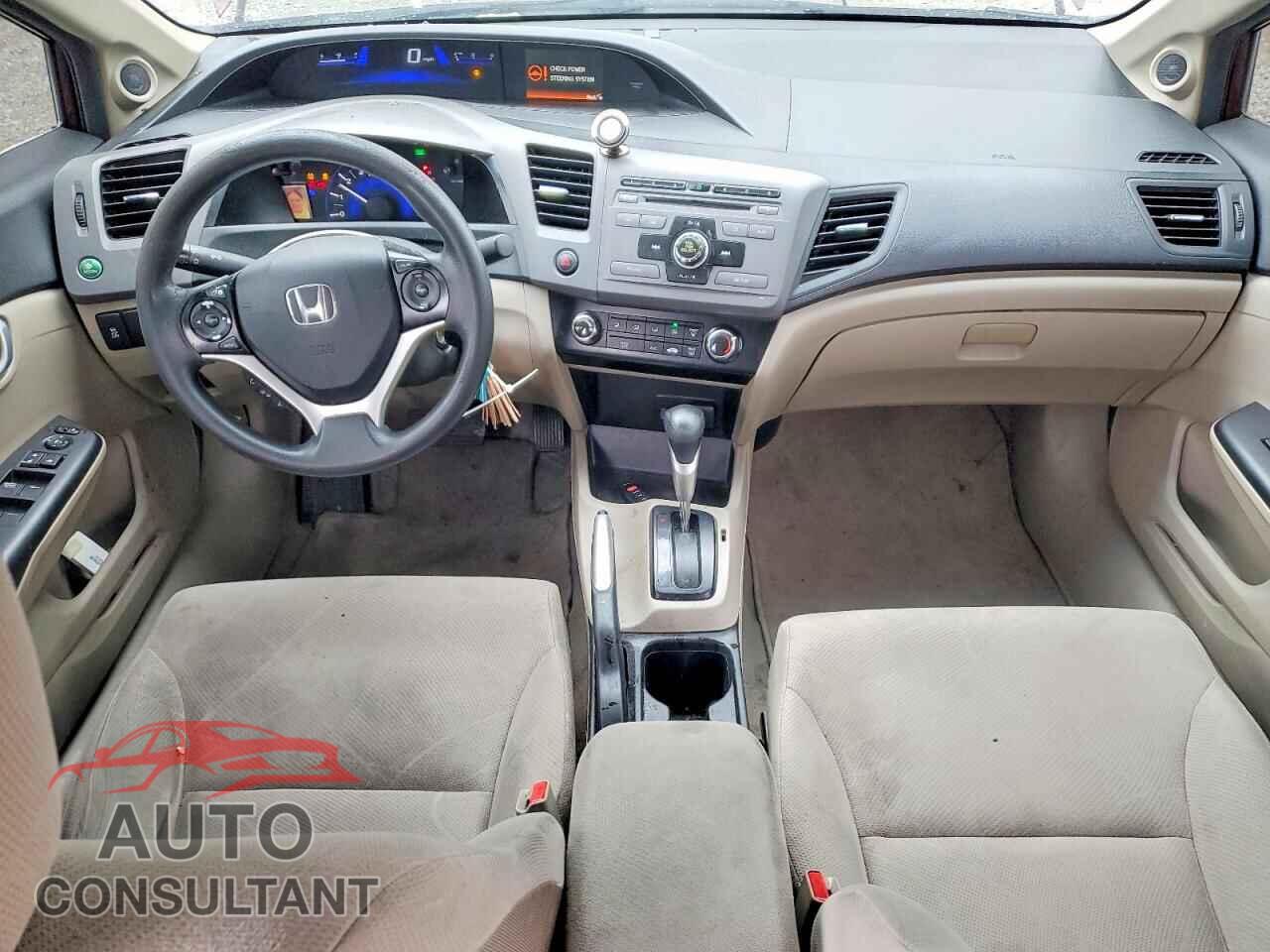 HONDA CIVIC 2012 - 19XFB2F85CE355108