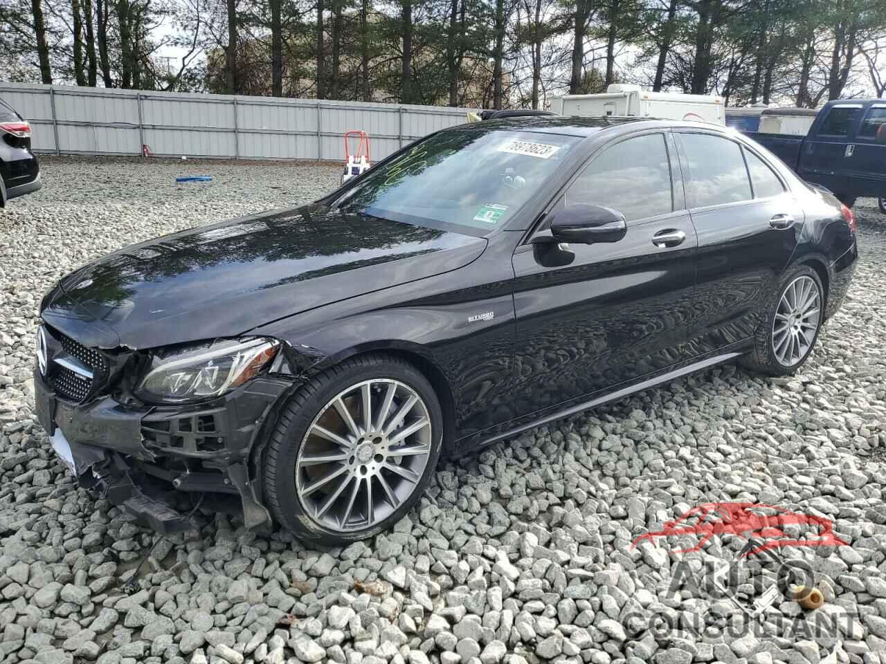 MERCEDES-BENZ C-CLASS 2018 - 55SWF6EB1JU246174