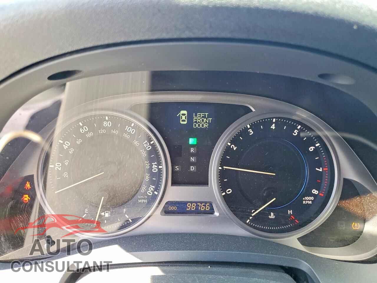 LEXUS IS 2010 - JTHBF5C23A5128849