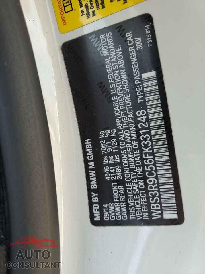 BMW M4 2015 - WBS3R9C56FK331248