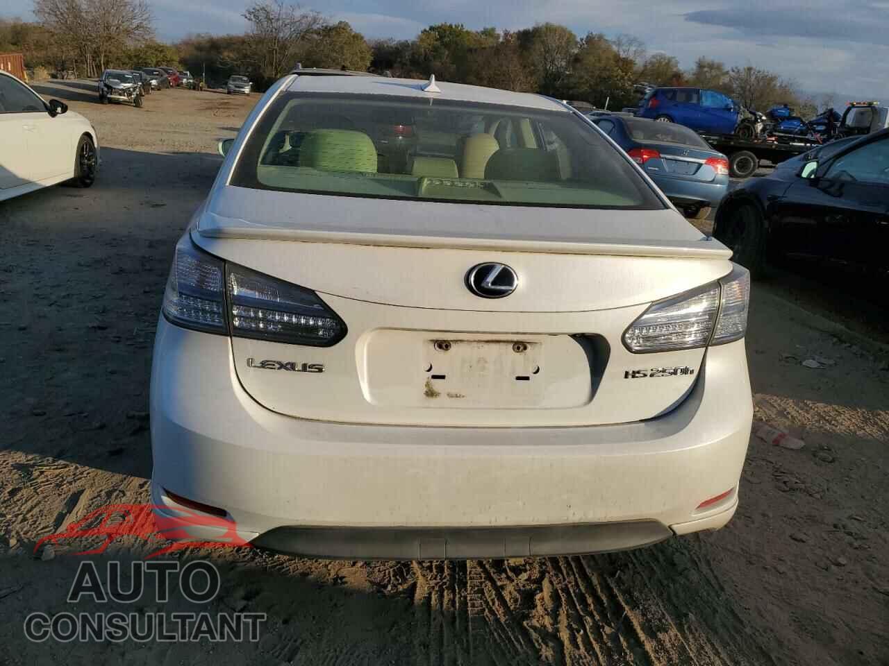 LEXUS HS 2010 - JTHBB1BA7A2031894