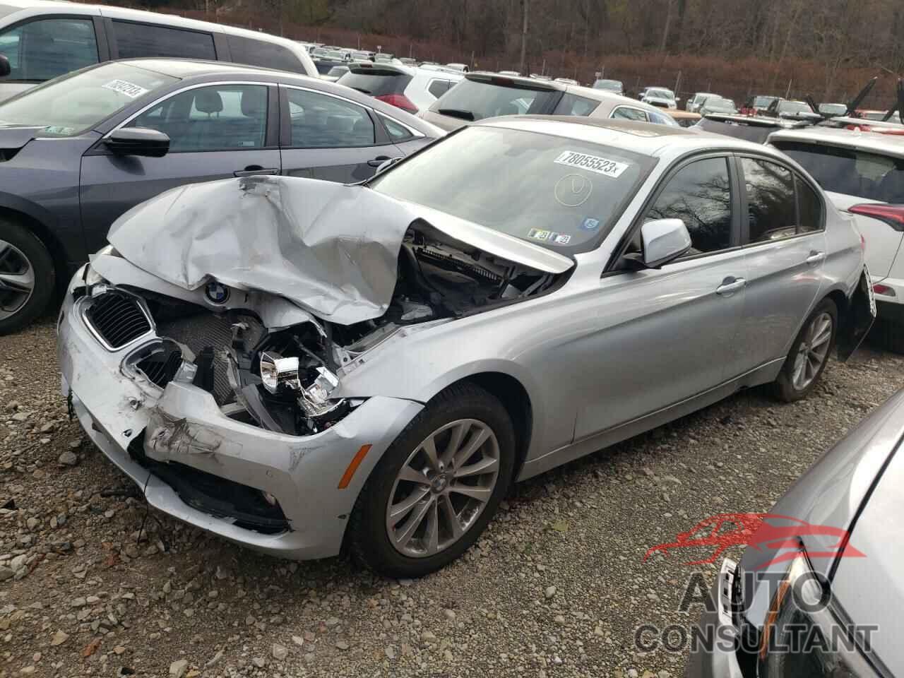 BMW 3 SERIES 2017 - WBA8E1G5XHNU12773