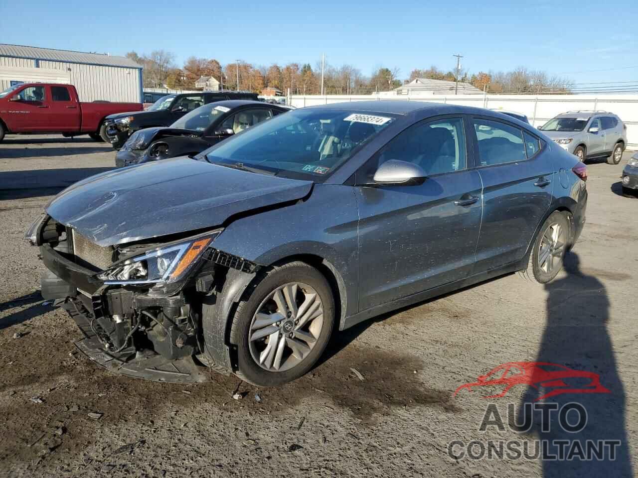 HYUNDAI ELANTRA 2019 - KMHD84LF4KU791612