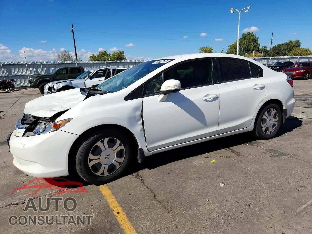 HONDA CIVIC 2012 - JHMFB4F23CS008654