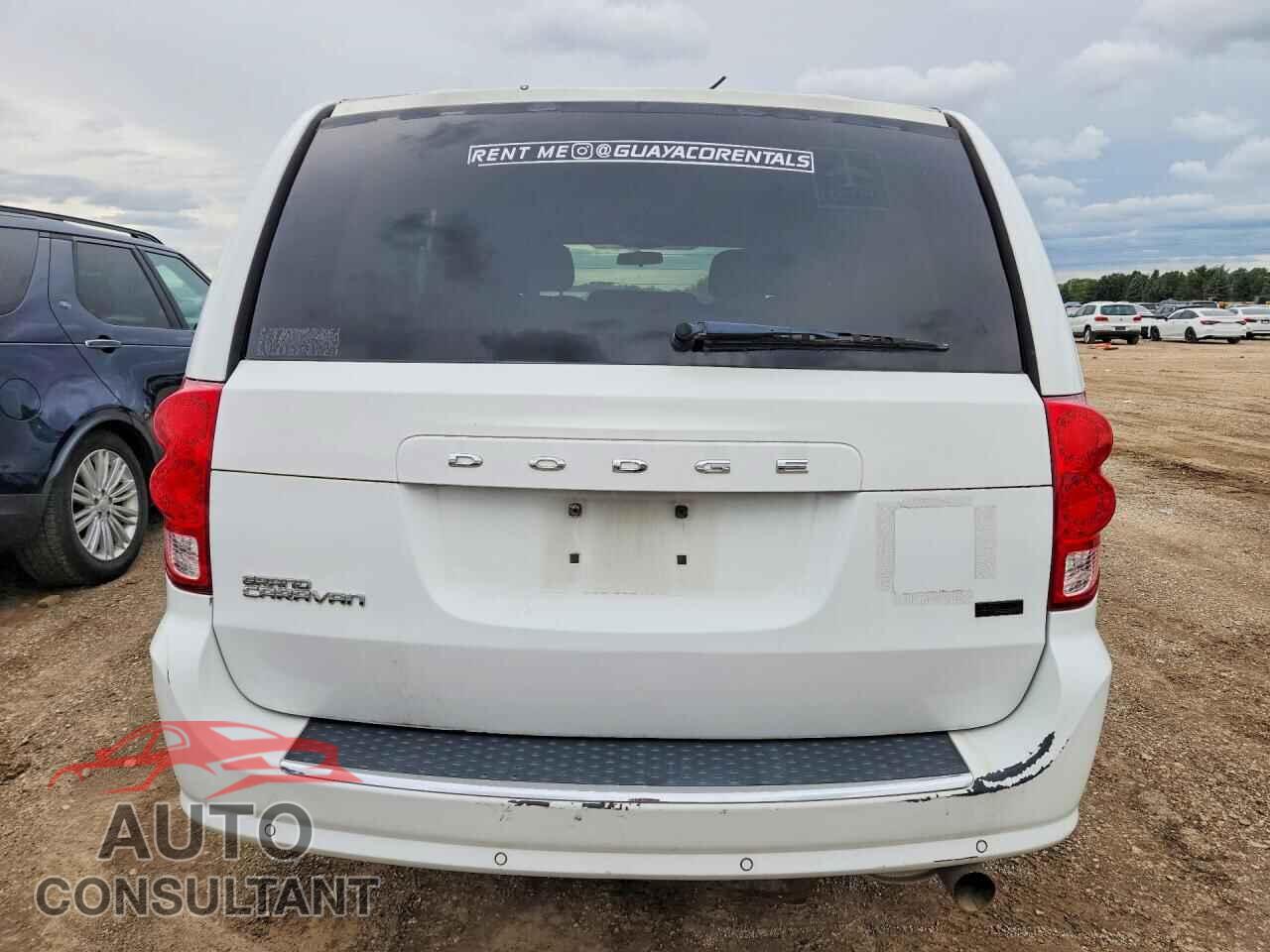 DODGE CARAVAN 2014 - 2C4RDGBG6ER393627
