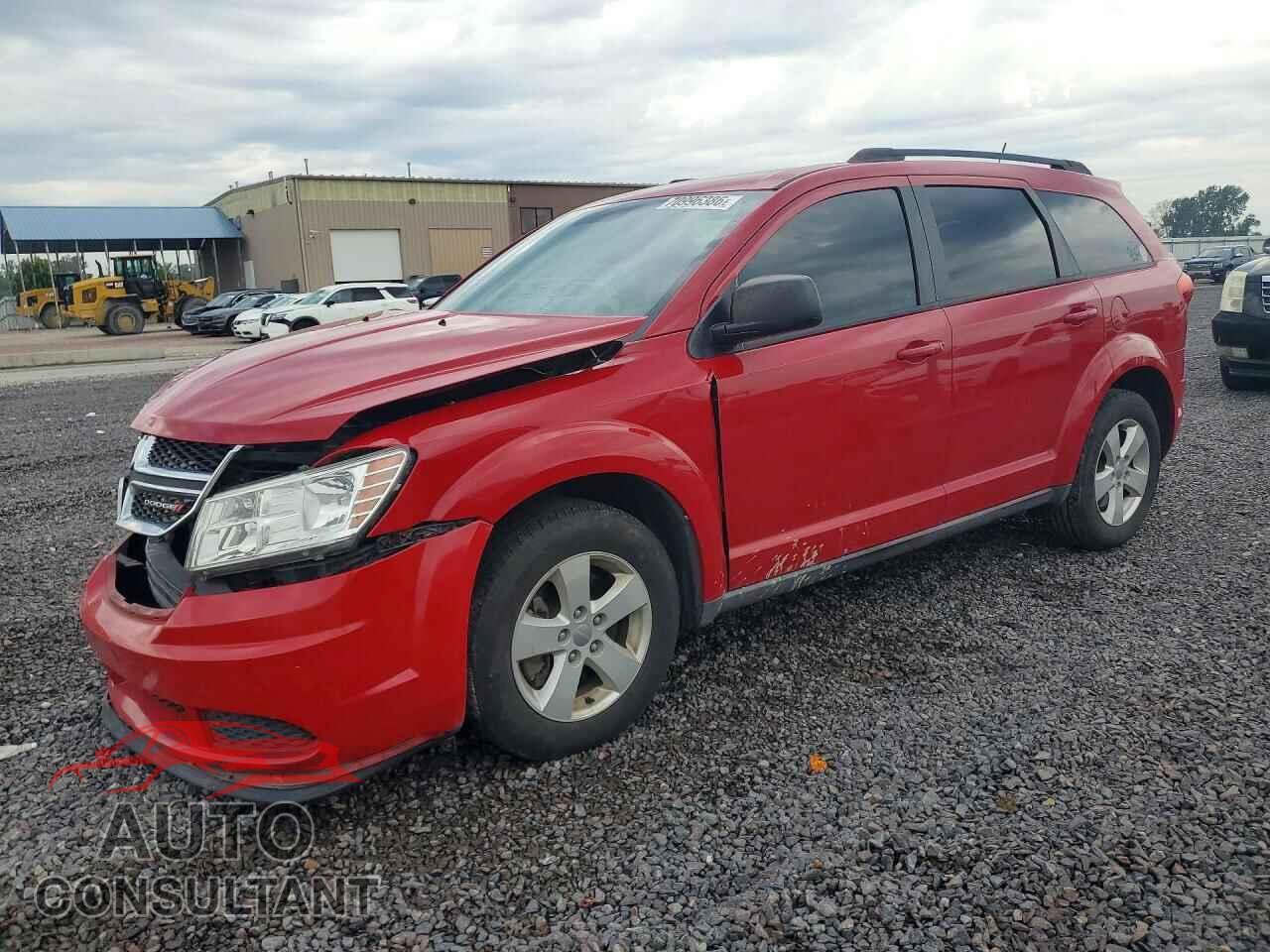 DODGE JOURNEY 2013 - 3C4PDCAB4DT595187