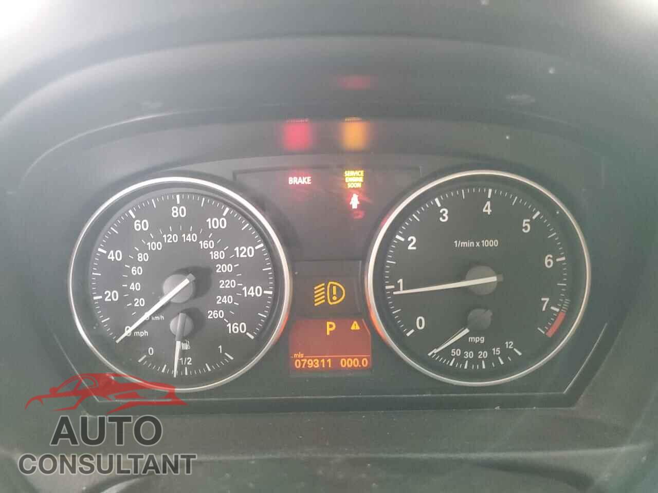 BMW 3 SERIES 2011 - WBAPH5G53BNM80270