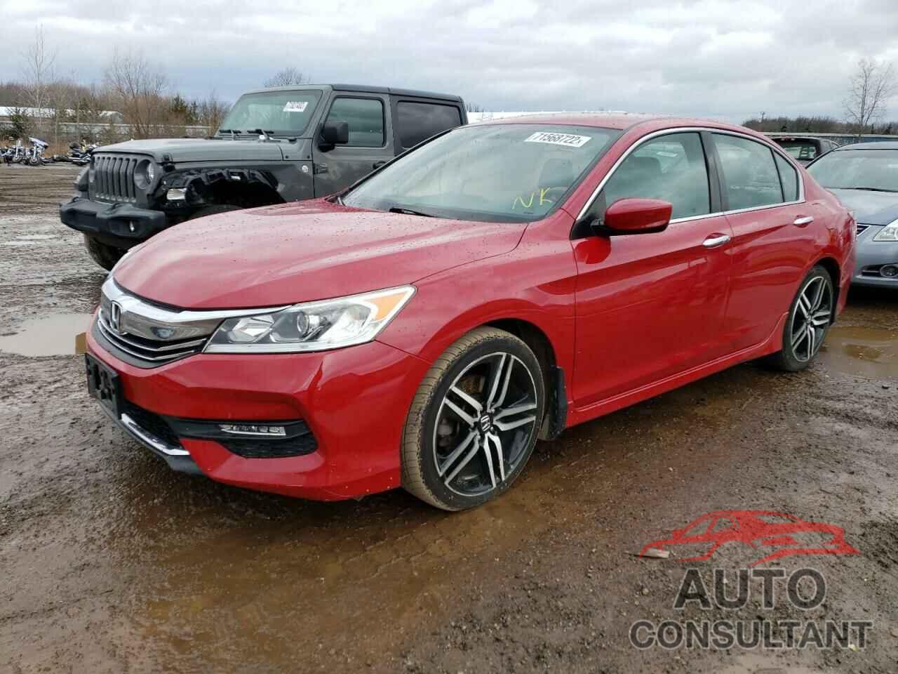 HONDA ACCORD 2017 - 1HGCR2F16HA100089