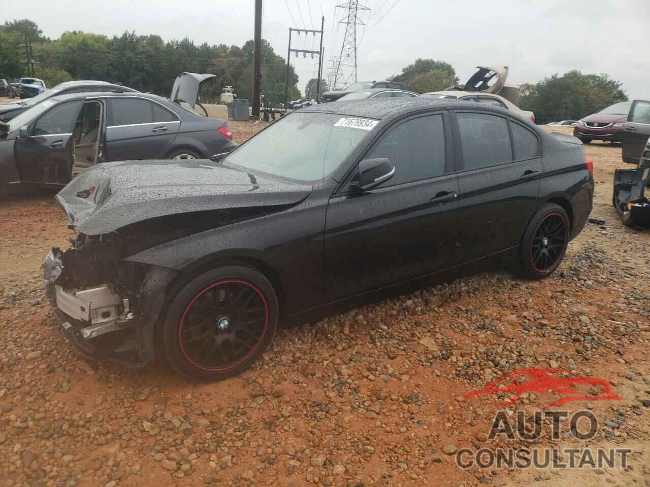 BMW 3 SERIES 2014 - WBA3B1C57EK133917
