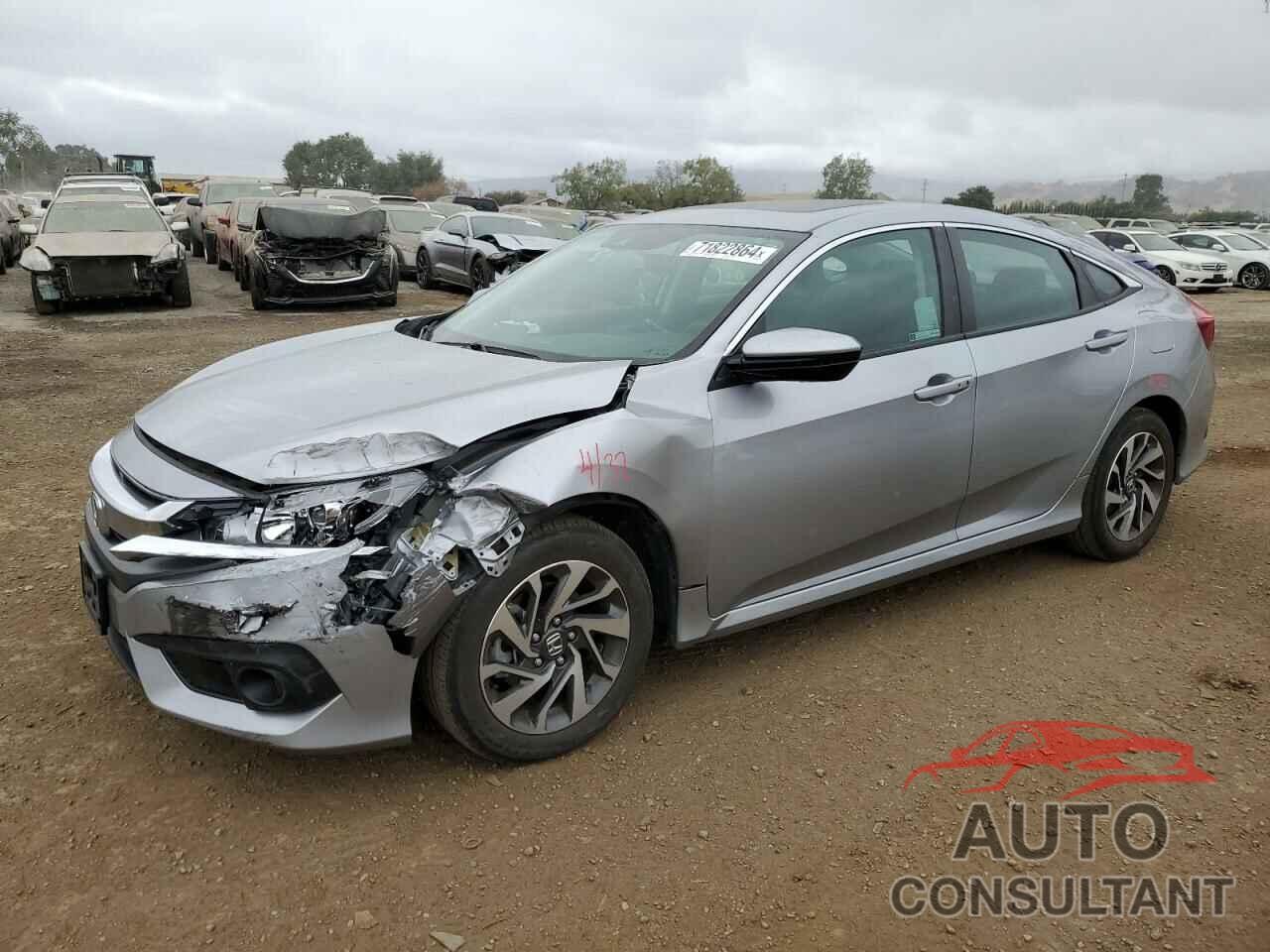 HONDA CIVIC 2018 - 2HGFC2F88JH578341