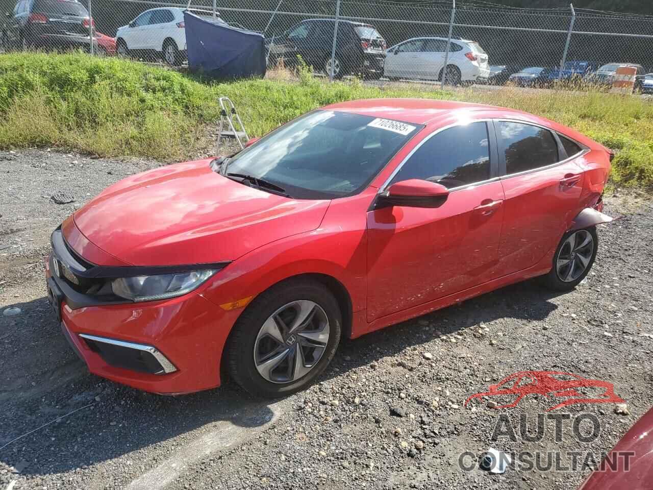 HONDA CIVIC 2019 - 2HGFC2F63KH567599